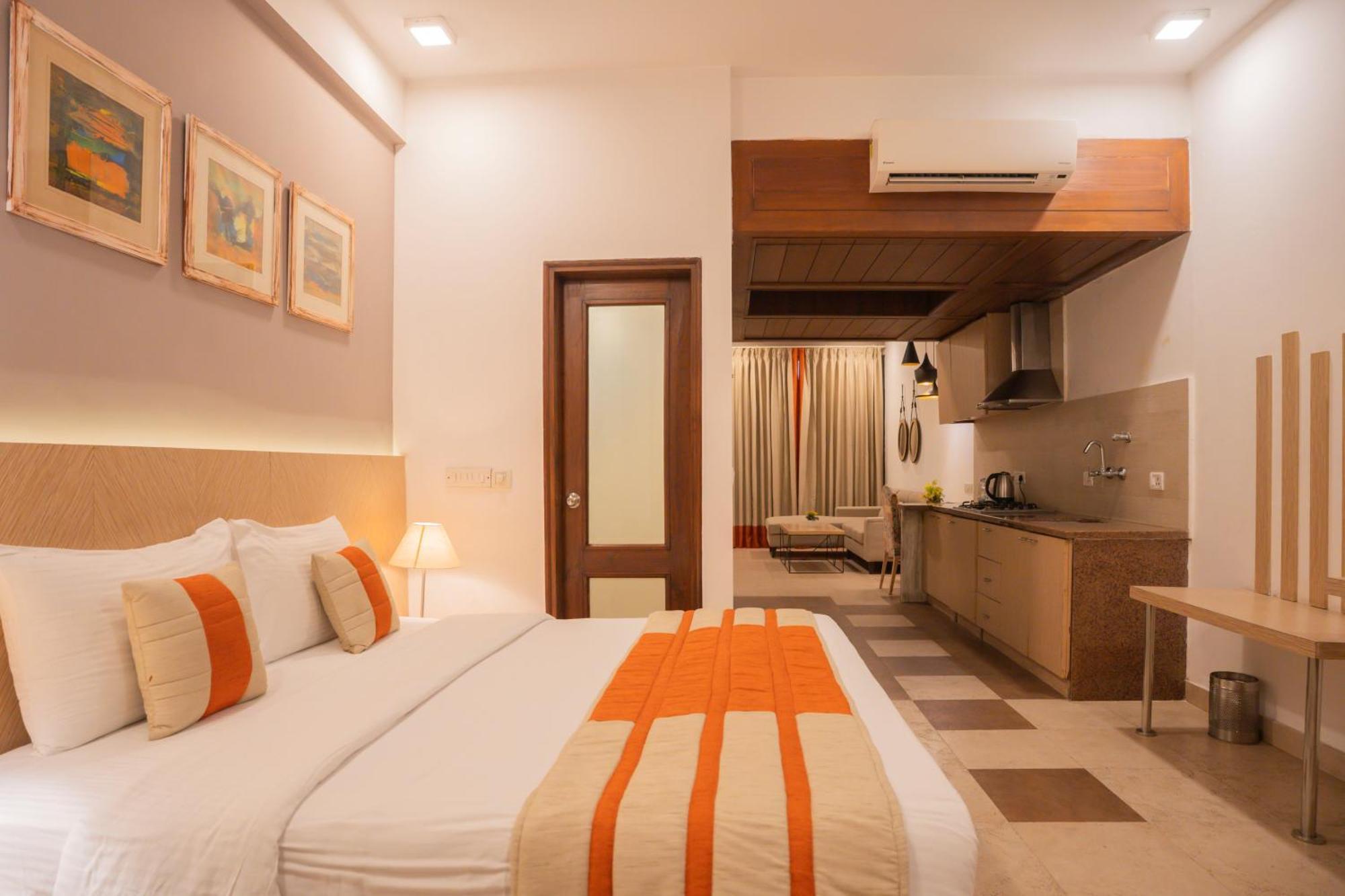 อหุชา เรสซิเดนซี พาร์คเลน Hotel คูร์เคาน์ ภายนอก รูปภาพ